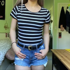Striped T shirt